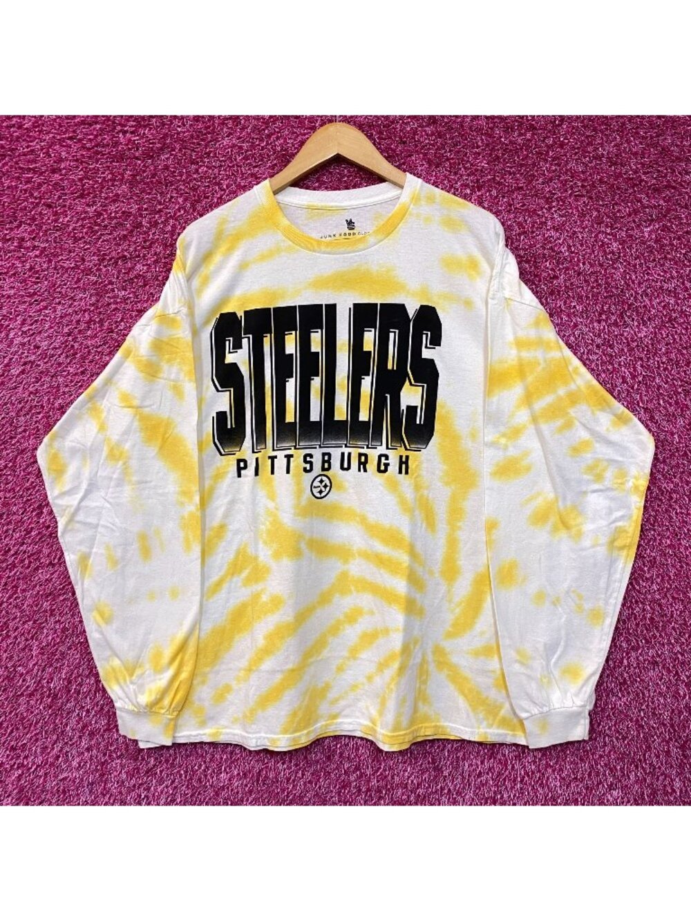 NFL Franchise AFC North Pittsburgh Steelers Tie-Dye long sleeve 2XL